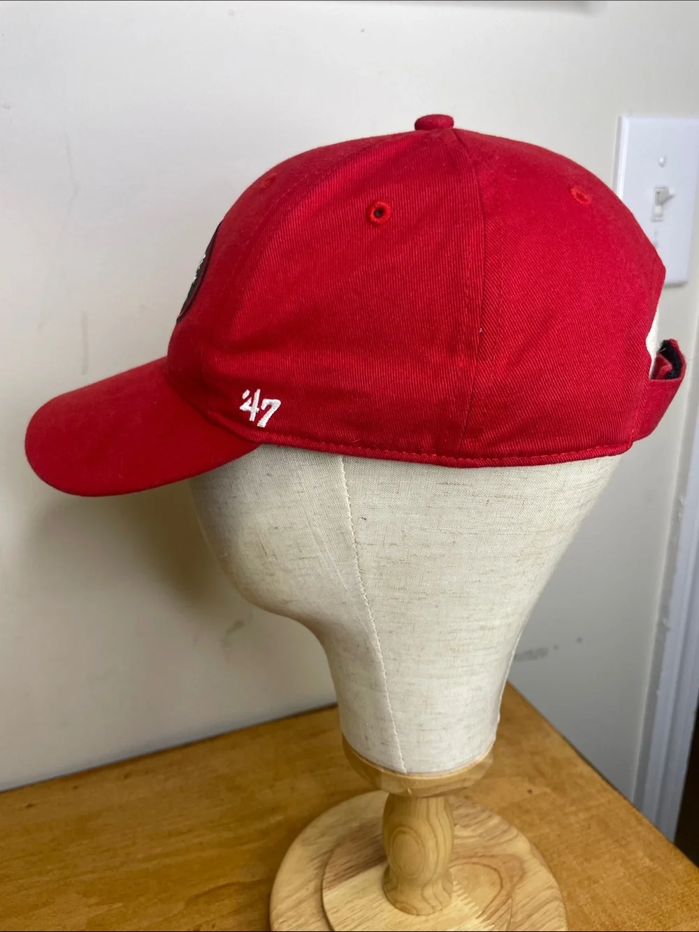 '47 Louisville Slugger Kids Red Baseball Hat
